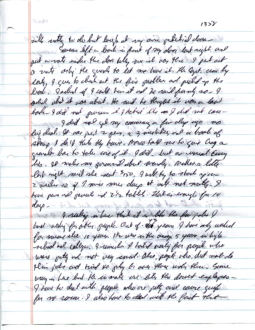 Dr John WorldPeace 2008 Prison Journal